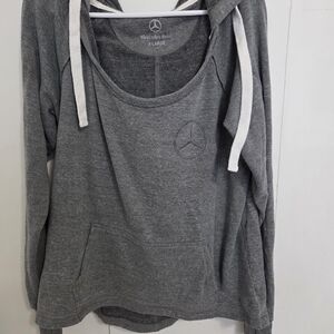 Mercedes-Benz Gray Women's Hoodie